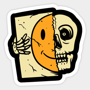 Two Face Sticker